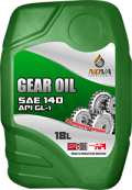 Nova Gear Oil SAE 140 API GL-1 18L sticker